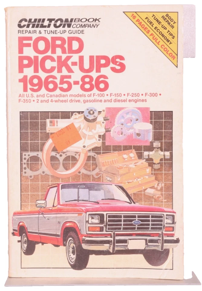 F100 F150 F250 F350 Repair Manual 1965 1966 1967 1968 1969 1970 1971 1972 1973 . Foto 1 de 1