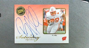 2009 Press Pass Legends Saturday Signatures autógrafo #SS-PH P.J. Hill Auto - Imagen 1 de 2