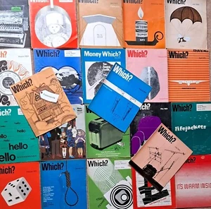 Classic covers - 23 x WHICH magazines - 1969 and 1970 - graphic design - Picture 1 of 8
