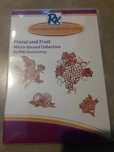 FLORIANI - Microfilo Ricamo Design Collezione Floreale e Frutta - Foto 1 di 2