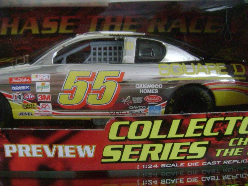 Ward Burton Cat Racing Champions Chase The Race 2001 NASCAR Die Cast 1 24