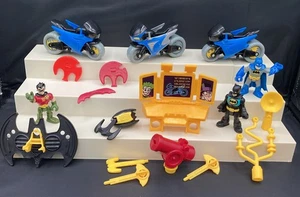 Imaginext DC Super Friends Action Figures, Vehicles, Weapons & Parts Lot - Picture 1 of 9