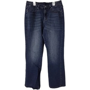 Wrangler Aura Straight Denim Medium Wash, Größe 10 33x31 - Bild 1 von 6
