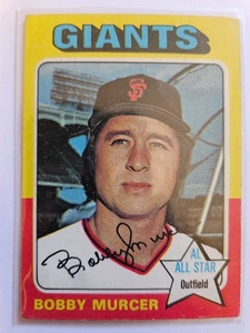 1975 TOPPS BOBBY MURCER #350 VG/EX - Foto 1 di 2