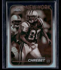 2024 Topps cromo #149 Wayne Chrebet refractor sepia New York Jets - Imagen 1 de 2