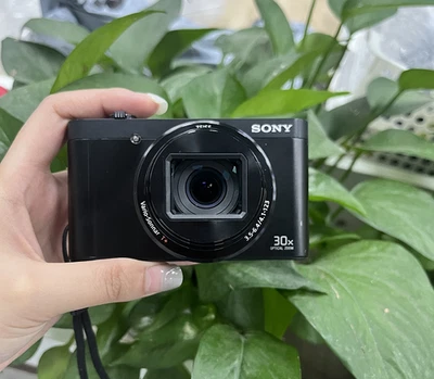 Cámara digital Sony Cyber-shot DSC-WX500 compacta con zoom óptico 30x negra Foto 1 de 4