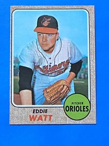 1966 topps #186 eddie watt ex - Picture 1 of 2