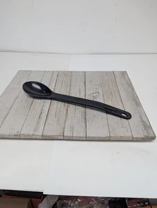 Rubbermaid schwarz massiv Servierlöffel robust #1973 Vintage - Bild 1 von 8