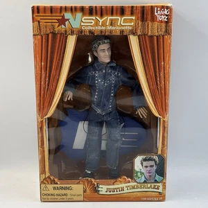 Vintage NSYNC Justin Timberlake Doll Marionette Action Figure Living Toyz - Picture 1 of 6