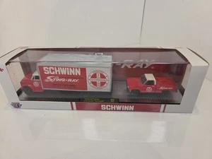 2024 M2 machines auto haulers  Chevrolet Truck 73' Step Side, & C60  SCHWINN R68 - Picture 1 of 5