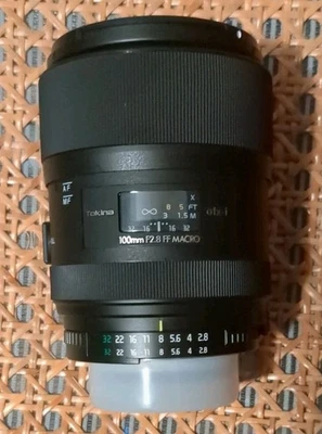 New TOKINA atx-i 100mm f/2.8 FF Macro Lens for Canon EF Mount Full-frame Format  - Image 1 of 4