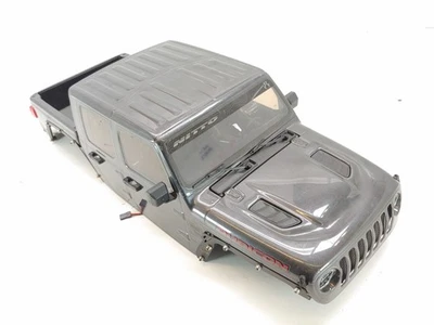 CUERPO SOBRE ORUGAS AXIAL SCX10 III JEEP JT GLADIADOR CON GUARDABARROS LUCES LED JAULA Foto 1 de 4