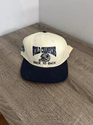 Dallas Cowboys Campeones del Mundo Espalda Snapback Sombrero Aguja Americana Nuevo con Etiquetas Foto 1 de 4