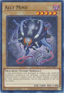 YGO-3x-Near Mint-Ally Mind - HAC1-EN077 - Common - 1st Edition (Duel Terminal)-H - Picture 1 of 1