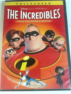 The Incredibles Full Screen DVD Ships  Same Day With Tracking - Image 1 of 2