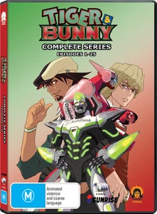 Tiger & Bunny (Complete Series - Standard Edition) - 4DVD R4 Anime - Picture 1 of 12