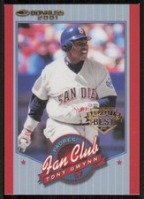 2001 Donruss Baseball's Best Bronze #218 Tony Gwynn FC *#/999