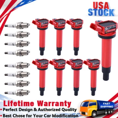 UF230 Ignition Coils & Iridium Spark Plugs for Lexus GS430 GX470 LS430 [4.3L V8] - Image 1 of 4