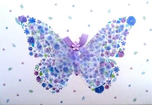 Papyrus Taylor Swift Gemmed Floral Butterfly Blank Collector Greeting Card RARE - Picture 1 of 6
