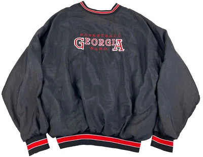 Banda de baloncesto Holloway cortavientos para hombre XL University of Georgia Bulldogs Foto 1 de 4