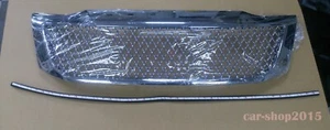 FIT FOR 2012-2013 TOYOTA HILUX VIGO CHAMP FRONT GRILLE ALL CHROME B-TYPE - Picture 1 of 5