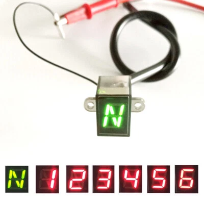 Universal Motor Digital Gear Indicator for Motorcycle Bike Display Shift Level - Image 1 of 4