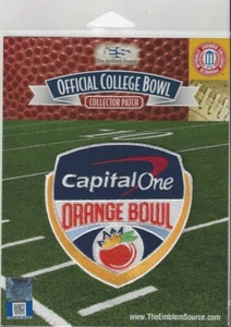 2021 2022 Orange Bowl Patch Official Jersey Logo Georgia Michigan Authentic Pkg - Picture 1 of 1