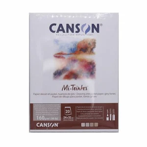 Canson Mi-Teintes GreyTones Paper 20 Sheets 160gsm 24 x 32cm - Picture 1 of 3