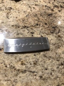 FRIGIDAIRE REFRIGERATOR NAMEPLATE BADGE 3" X 1 3/4" - Picture 1 of 3