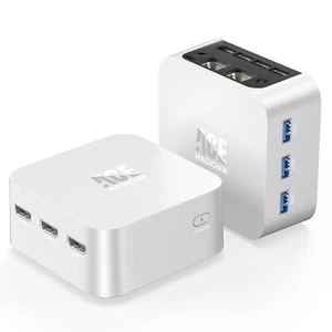 AceMagician Windows 11 Mini PC, 12th Alder Lake N100 12GB LPDDR5 256GB M.2 SSD - Zdjęcie 1 z 23