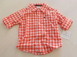 Boys Checkered Shirt Toddler Size 12M ~ NWT - Picture 1 of 5