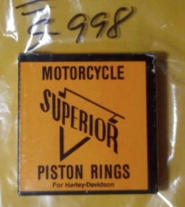 Harley-Davidson NOS 55 and Up 74" FLH Piston Ring Set 228PR 040 Oversize S998 - Picture 1 of 11