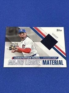 Christopher Morel Game Used Jersey Card Topps 2024 Major League Material Relic - Picture 1 of 6
