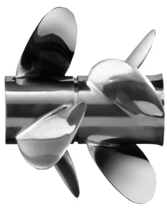 SUZUKI STAINLESS STEEL PROPELLER 990C0-0090F-24P - Picture 1 of 1