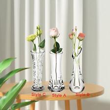 Flower Vase Acrylic Vase Ornament Decorative Vases Glossy Floral Arrangement Bud