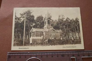 tolle alte Felpostkarte -Baranowitschi  russ. Friedhofs-Kapelle 1916 - Picture 1 of 2