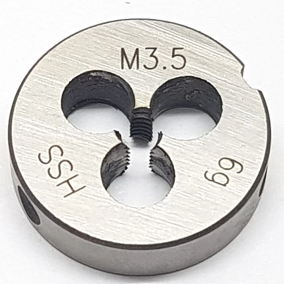 Schneideisen M3,5 Regelgewinde Außengewinde Gewinde Gewindeschneider - Bild 1 von 1