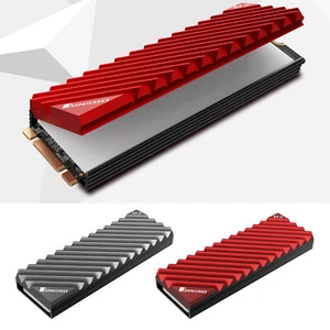 M.2 PCI E NVME 2280 SSD Kühlkörper,Hochleistungs SSD Kühler mit Wärmeleitpad - Photo 1/4