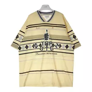 Supreme × BERNADETTE CORPORATION 23SS PIQUE SOCCER TOP T-SHIRT YELLOW SIZE Used - Picture 1 of 9