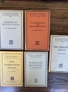 Meuthens Monographs on Physical Subjects~Lot of 5 HCDJ Pocket Size Vintage 1940s - Bild 1 von 12