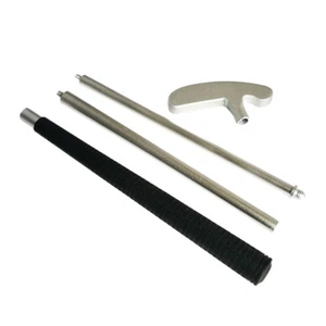 3-Section Collapsible Golf Putter - 35 inches, Nonskid Rubber Grip, Double Way, - Picture 1 of 9