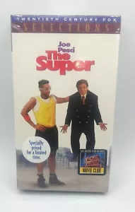 "The Super" 1991, VHS. Joe Pesci. Vincent Gardenia. NEW FACTORY SEALED. - Picture 1 of 4