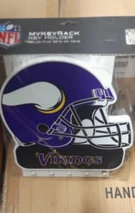 Minnesota Vikings Helmet Key Holder 5 Key Holder - Picture 1 of 2