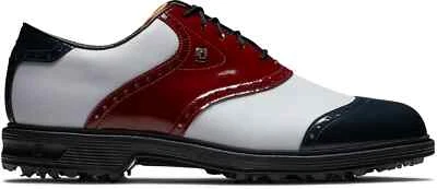 Zapatos de golf FootJoy Dryjoys Premiere Series Wilcox - rojo/blanco/azul marino 54522 BLEMAS Foto 1 de 4