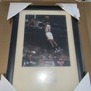 New And Sealed Michael Jordan HOF Upper Deck 8x10 Rare Numbered Photo /123 - Picture 1 of 7