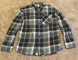 Vans Off The Wall Flannel Plaid Boys/Girls Size Large X Large Shirt SEE NOTE - Picture 1 of 11