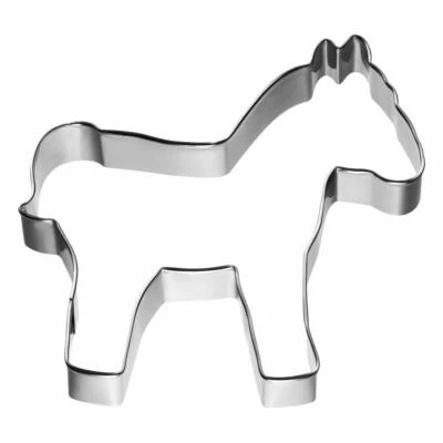 Birkmann Ausstechform Pferd Plätzchenform Ausstecher Keks Form Weißblech 8.8 cm - Bild 1 von 3