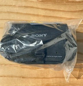 Sony Handycam LCS-VA30 custodia morbida fotocamera per videocamere nera NUOVA VECCHIA MAGAZZINO - Foto 1 di 6