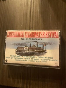Credence Clearwater Revival Cassette Rollin On The River 1988 - Picture 1 of 4