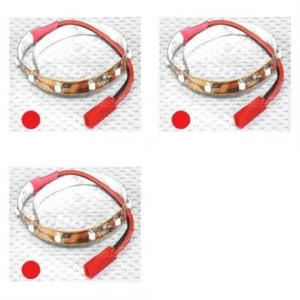 DJI Phantom 2 LED Strip with JST Connector 200mm Red Lights Night 3 Pack - Picture 1 of 4